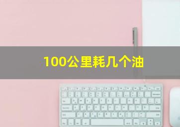 100公里耗几个油