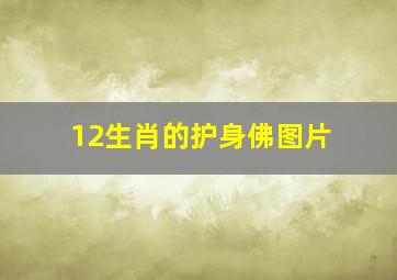 12生肖的护身佛图片