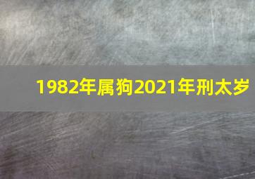 1982年属狗2021年刑太岁