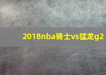 2018nba骑士vs猛龙g2