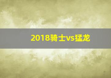 2018骑士vs猛龙