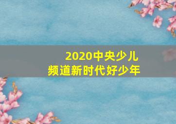 2020中央少儿频道新时代好少年