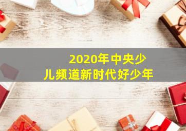 2020年中央少儿频道新时代好少年