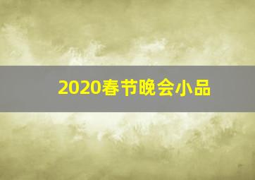 2020春节晚会小品