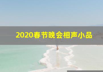 2020春节晚会相声小品