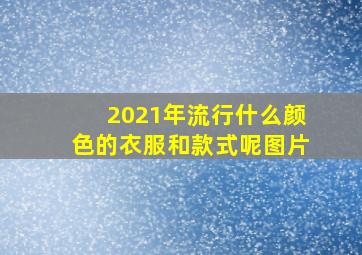 2021年流行什么颜色的衣服和款式呢图片