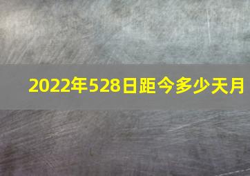 2022年528日距今多少天月