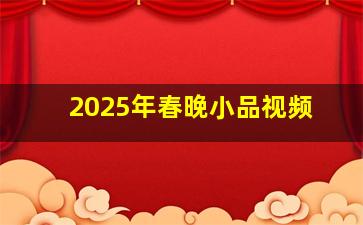 2025年春晚小品视频