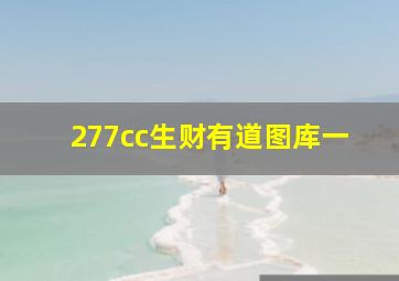 277cc生财有道图库一