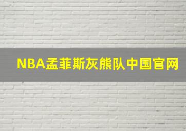 NBA孟菲斯灰熊队中国官网