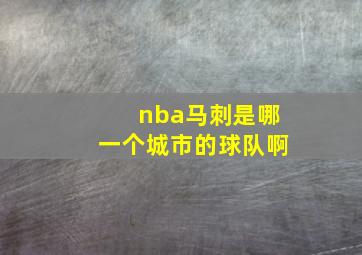 nba马刺是哪一个城市的球队啊