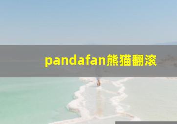 pandafan熊猫翻滚