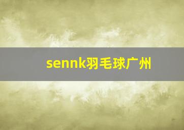 sennk羽毛球广州