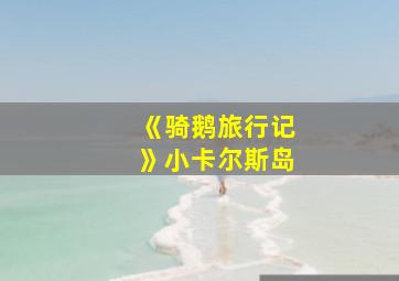 《骑鹅旅行记》小卡尔斯岛