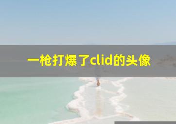 一枪打爆了clid的头像