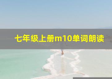 七年级上册m10单词朗读