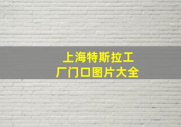 上海特斯拉工厂门口图片大全