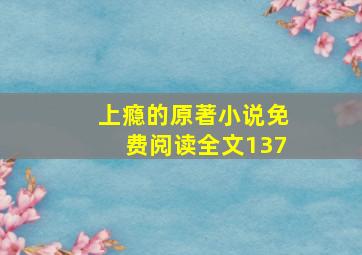 上瘾的原著小说免费阅读全文137