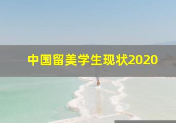 中国留美学生现状2020