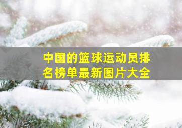 中国的篮球运动员排名榜单最新图片大全