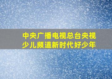 中央广播电视总台央视少儿频道新时代好少年