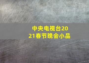 中央电视台2021春节晚会小品