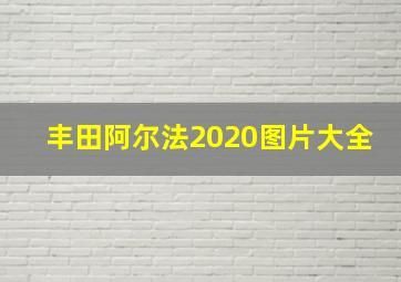 丰田阿尔法2020图片大全