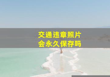 交通违章照片会永久保存吗