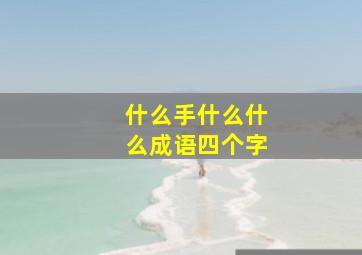 什么手什么什么成语四个字