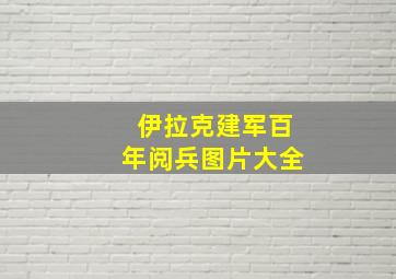 伊拉克建军百年阅兵图片大全