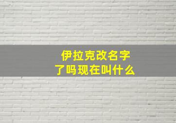 伊拉克改名字了吗现在叫什么