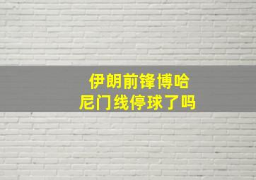 伊朗前锋博哈尼门线停球了吗