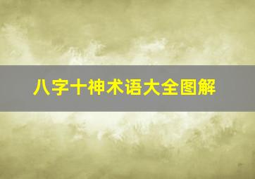 八字十神术语大全图解