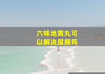 六味地黄丸可以解决尿频吗