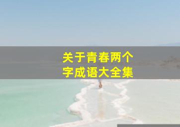 关于青春两个字成语大全集