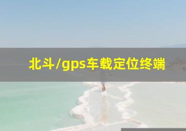 北斗/gps车载定位终端