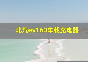 北汽ev160车载充电器