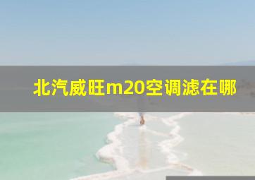 北汽威旺m20空调滤在哪