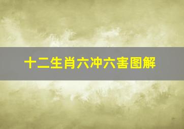 十二生肖六冲六害图解