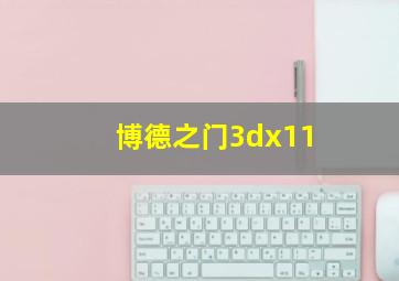 博德之门3dx11