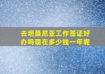 去坦桑尼亚工作签证好办吗现在多少钱一年呢