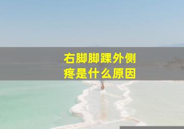 右脚脚踝外侧疼是什么原因