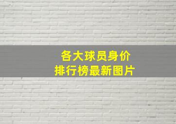 各大球员身价排行榜最新图片