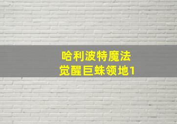 哈利波特魔法觉醒巨蛛领地1