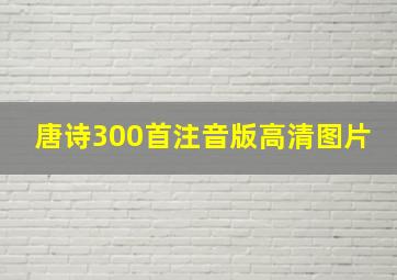 唐诗300首注音版高清图片