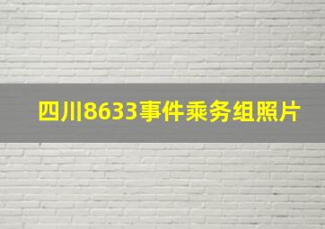 四川8633事件乘务组照片