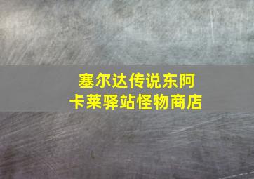 塞尔达传说东阿卡莱驿站怪物商店