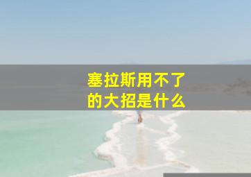 塞拉斯用不了的大招是什么