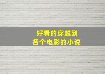 好看的穿越到各个电影的小说