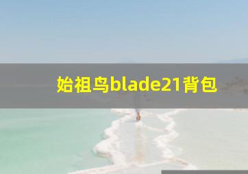 始祖鸟blade21背包